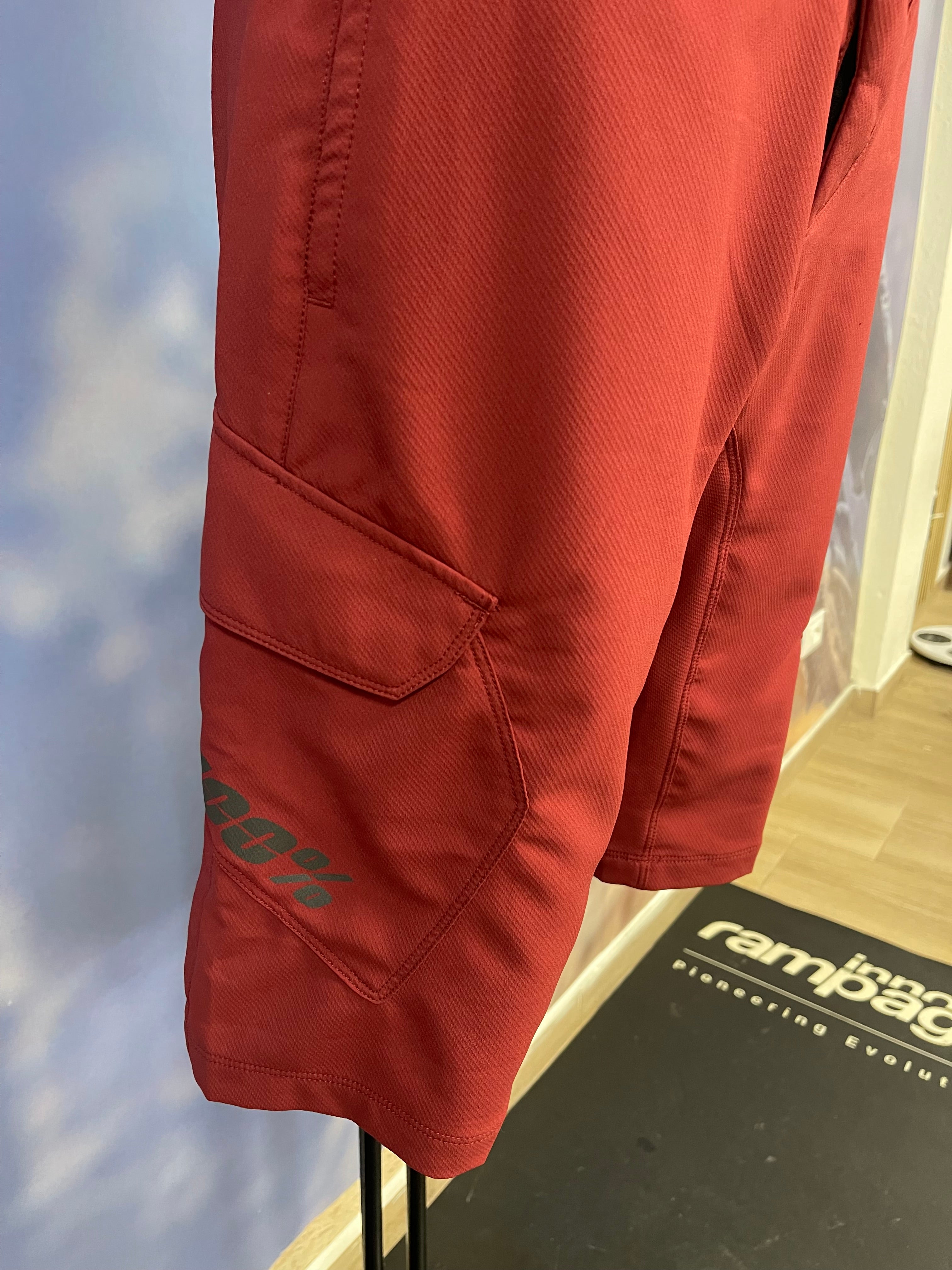 Ride 100% Pantalone Ridecamp tg.36 Colore Brick