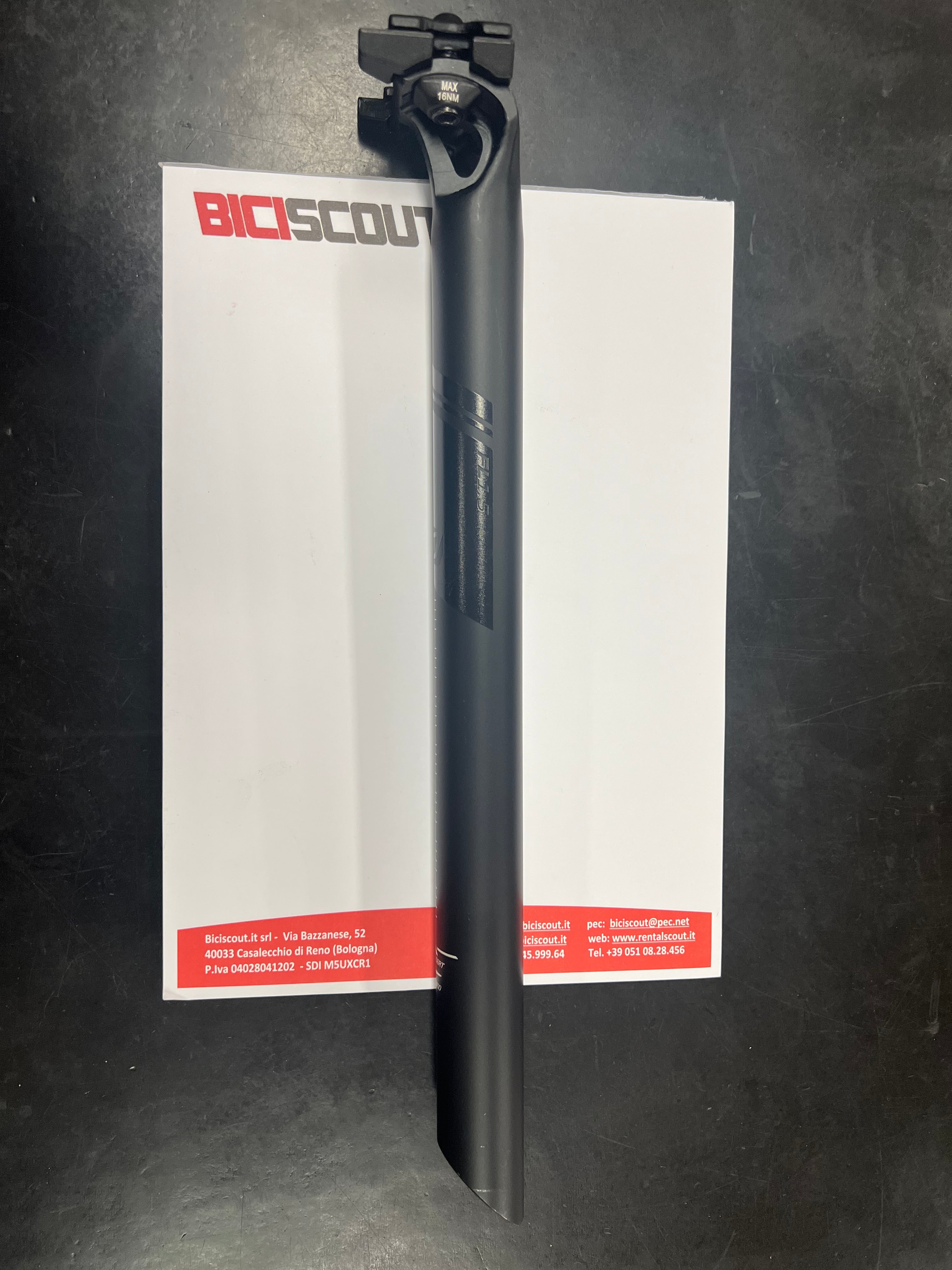 Reggisella Syncros FL1.5 Alluminio Nero 31.6 400