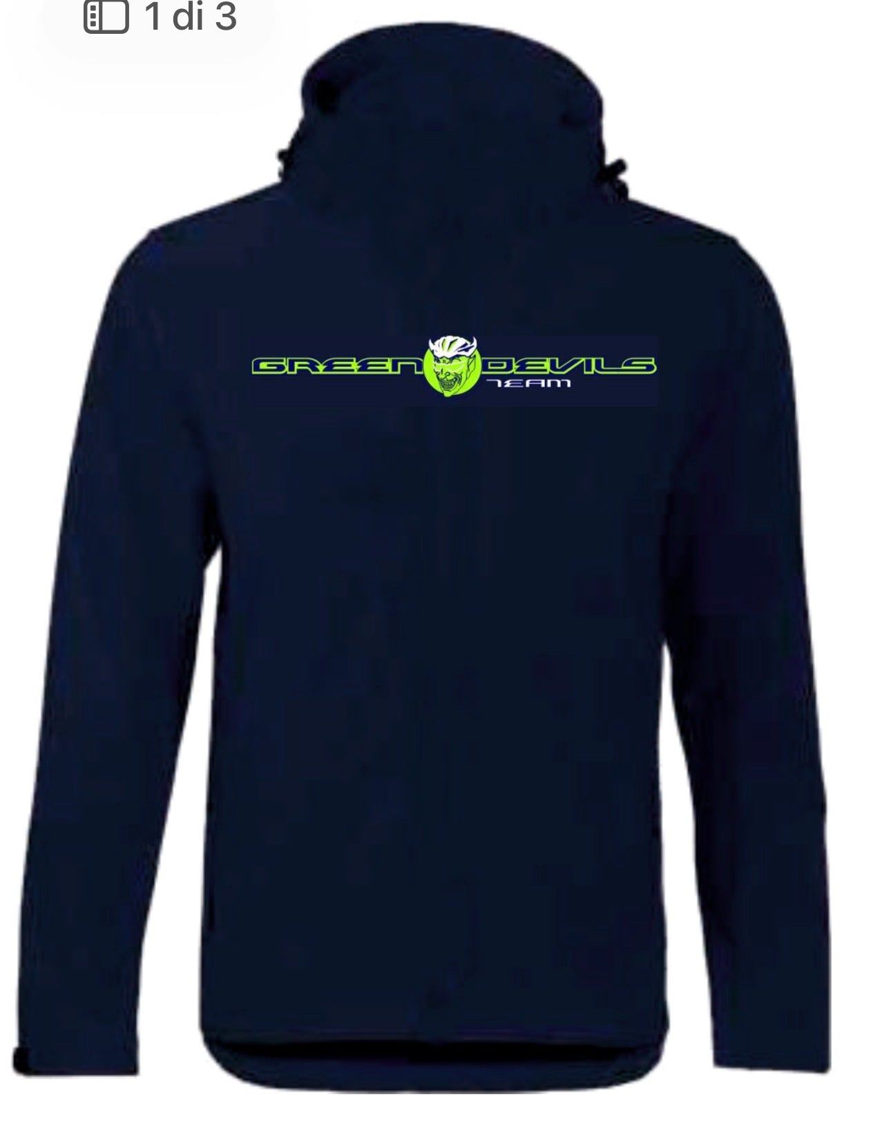 Giacca Softshell MTB Green Devils Team