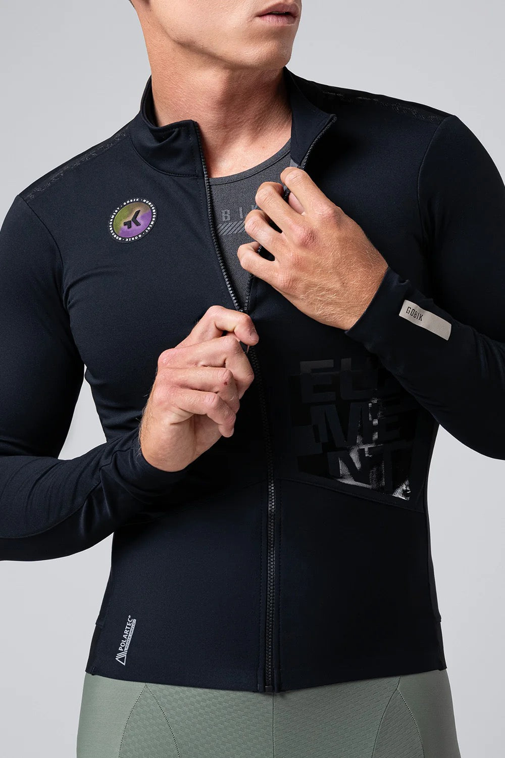 Giacca Ciclismo Element Ink Black - Colore Nero