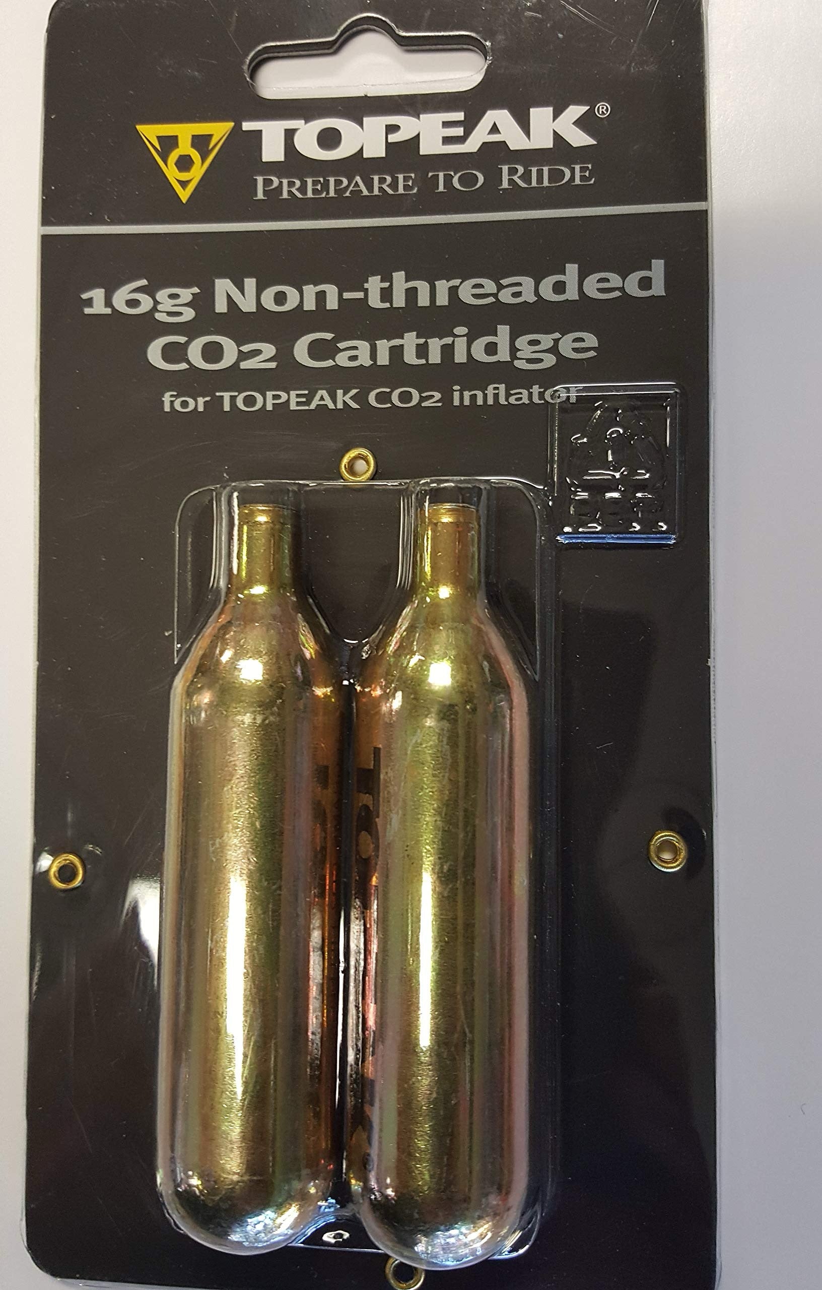 Topeak Cartucce CO2 16g Non filettate