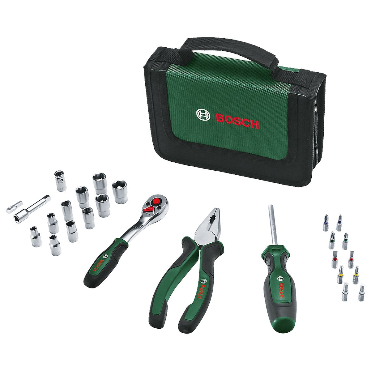 Bosch Set di Utensili Manuali da 26 Pezzi