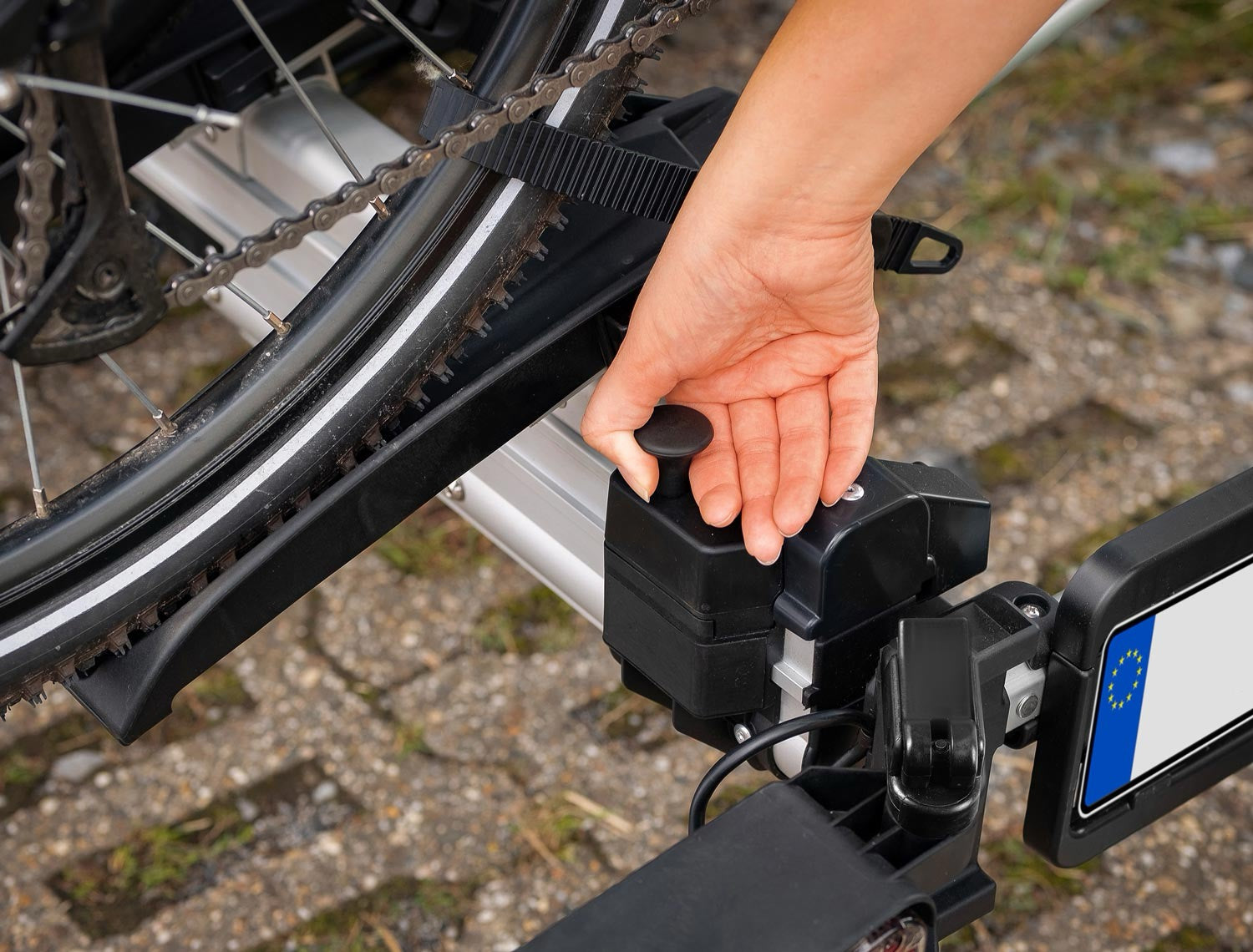 Portabici Gancio Traino VSV S2 - Specifico per Furgoni Camperizzati