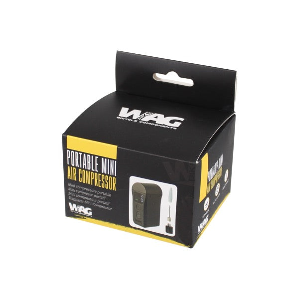 WAG Mini Pompa Elettrica Portatile 100 PSI Con Manometro digitale