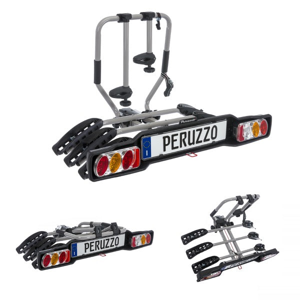 Portabici Gancio Traino Siena - 3 Bici