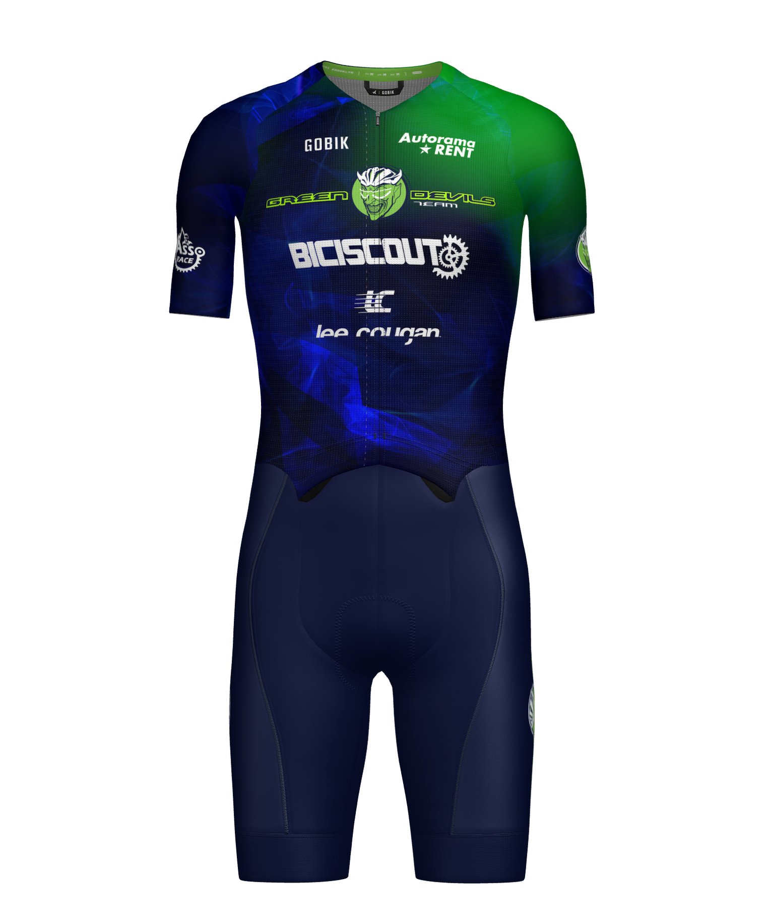 Body Ciclismo Aerosuit - Team Green Devils