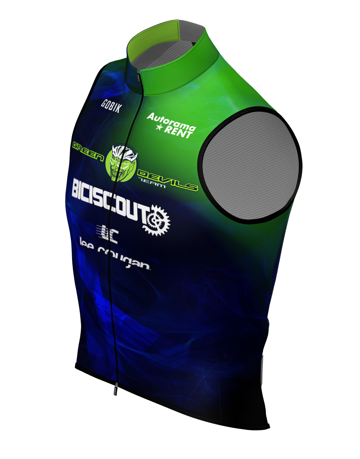 Gilet Ciclismo Plus 2.0 - Team Green Devils