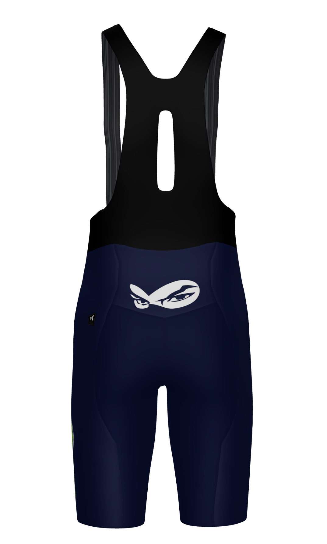 X Print Cycling Bib Shorts - Team Green Devils