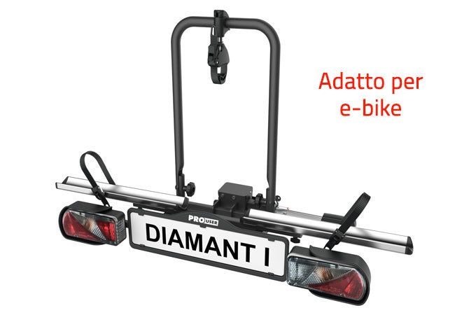 Portabici Gancio Traino VSV Prouser Diamant I - Capacità 1 bici