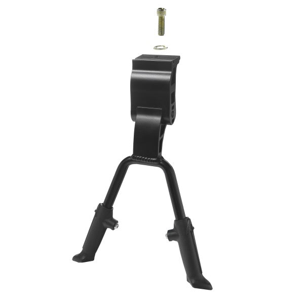 Wag Cavalletto Doppio Centrale Attacco Diretto al Telaio Touring Plus Nero