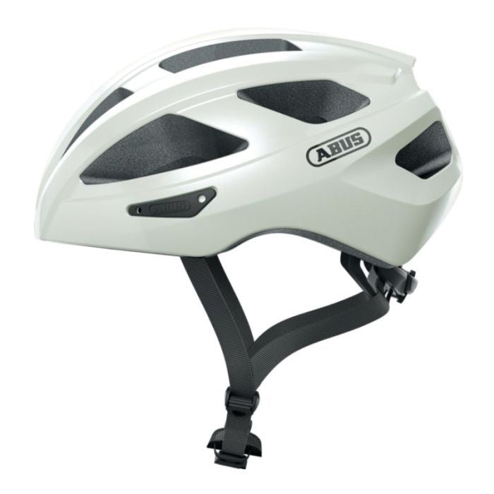 Casco Macator - Casco da strada Bianco Perla