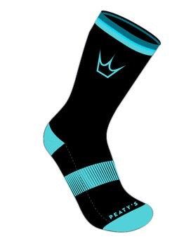 Calzino Two-Tone Cuff Sky