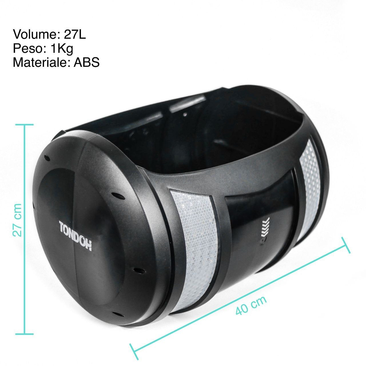 Tondoh Bauletto Cestino Borsa Gravel Bici