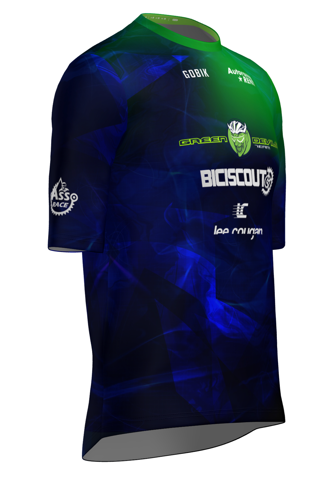 Maglia Ciclismo Estiva Free Ride - Team Green Devils