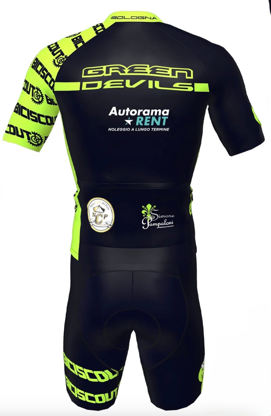 Divisa Ciclismo Completa Green Devils Team 2024
