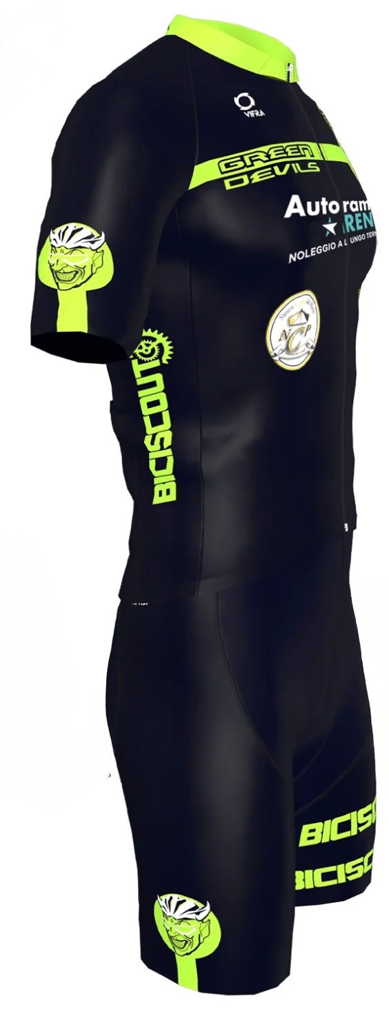 Divisa Ciclismo Completa Green Devils Team 2024
