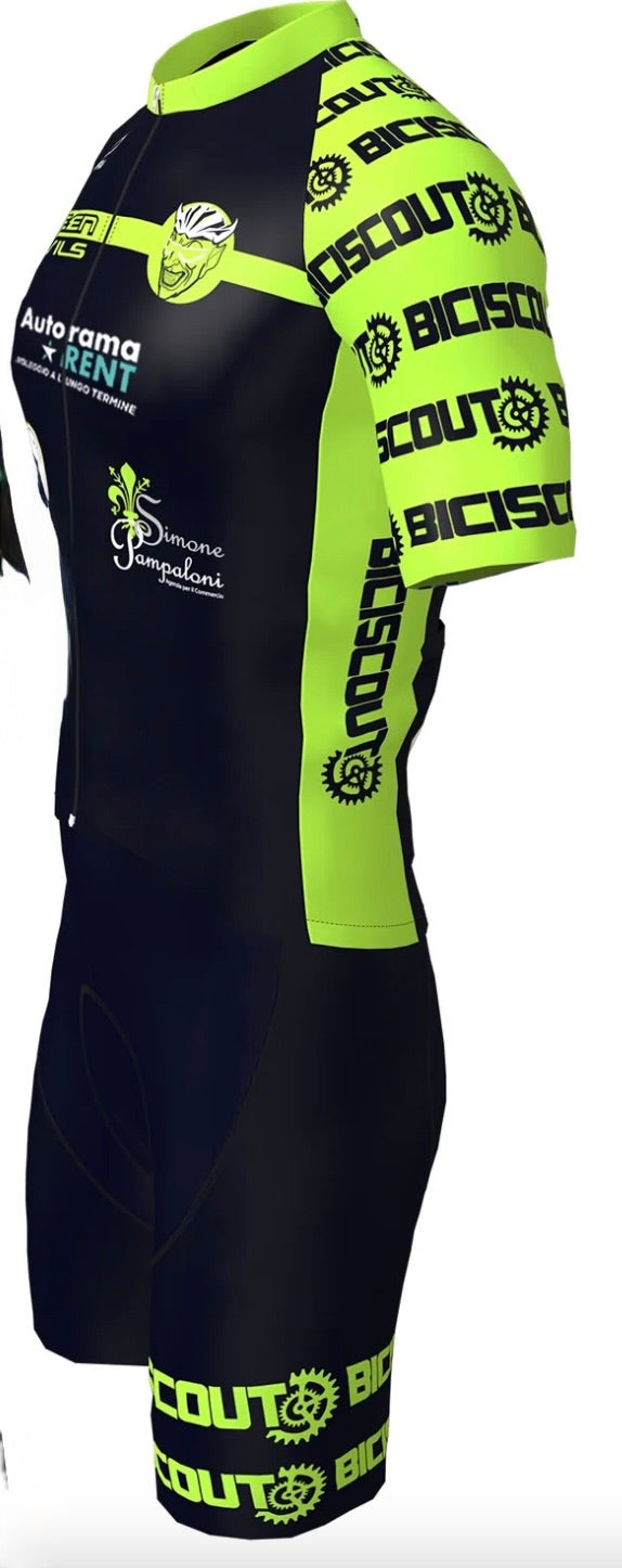 Divisa Ciclismo Completa Green Devils Team 2024
