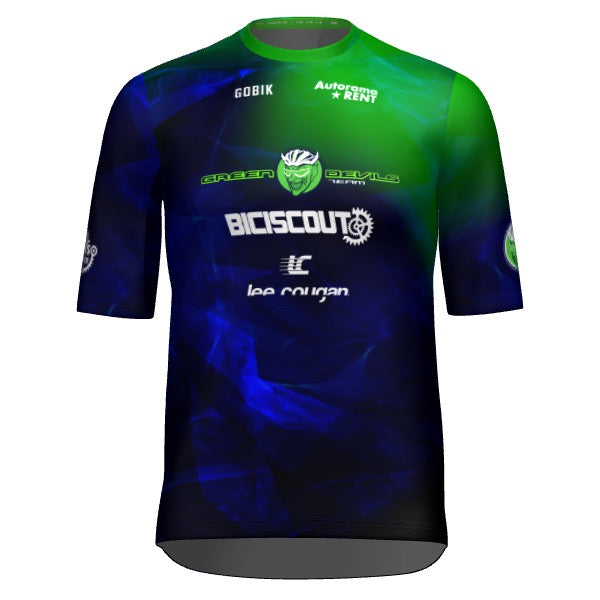 Maglia Ciclismo Estiva Free Ride - Team Green Devils