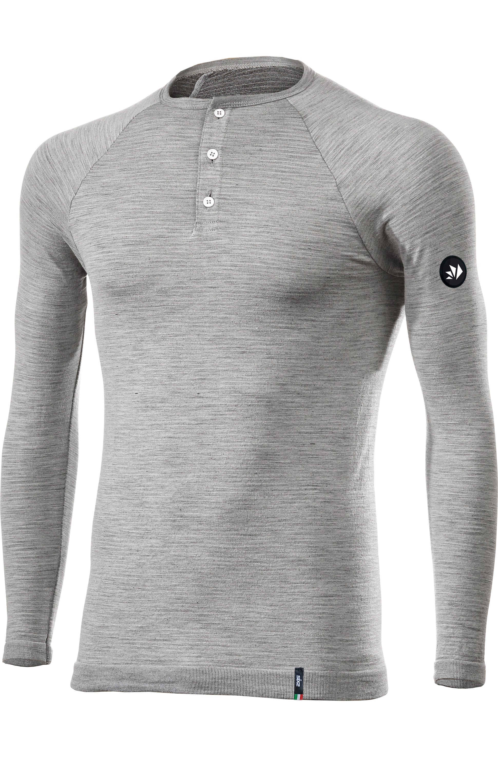 Sixs Maglia Henley Lana Merino con bottoncini - Serafino Merinos
