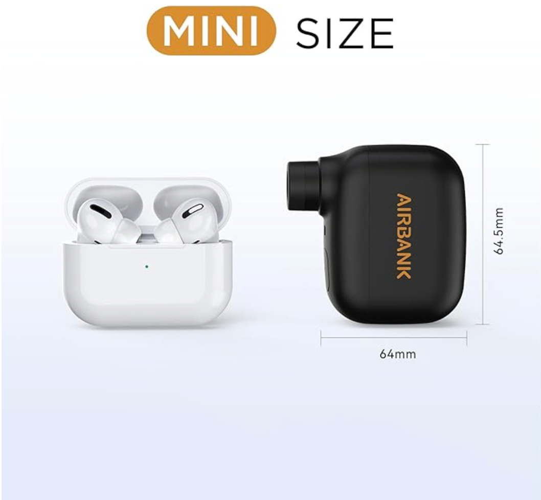 Mini pompa AIRBANK mtb/strada