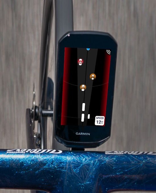 Garmin Varia Rearvue 820 Luce Posteriore con Radar
