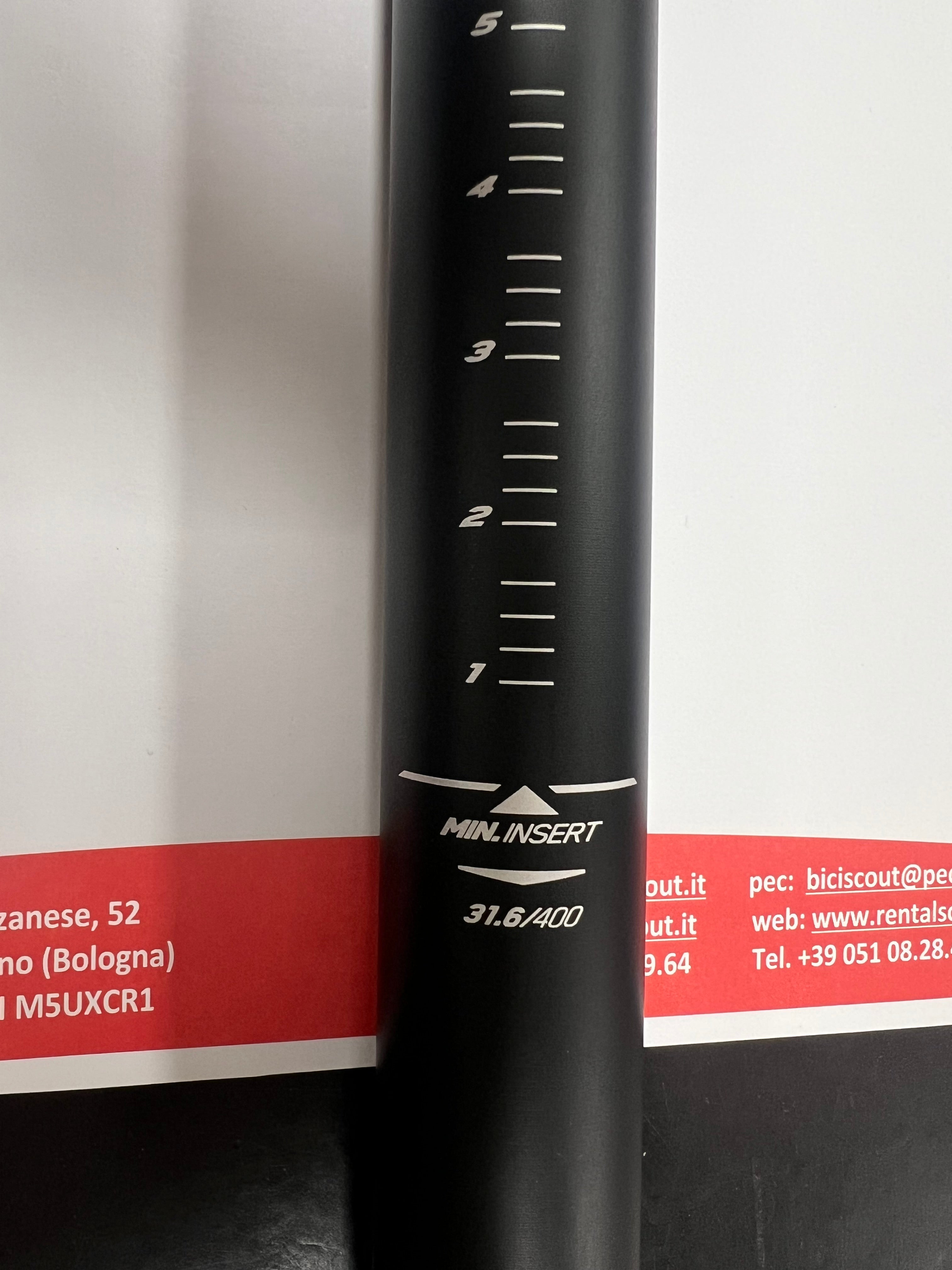 Reggisella Syncros FL1.5 Alluminio Nero 31.6 400