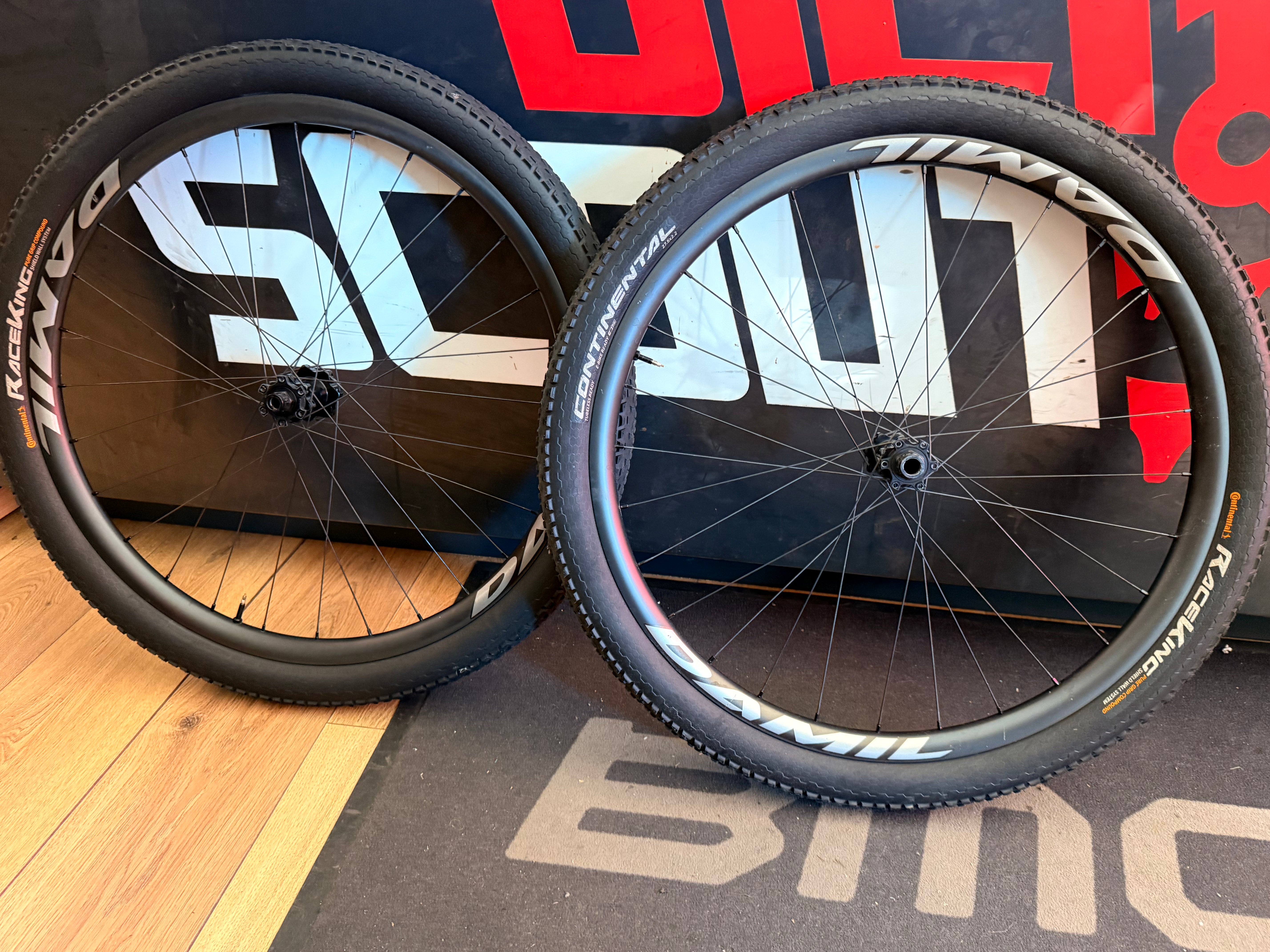 Coppia ruote Damil MTB 27,5” con copertoni Continental Race King