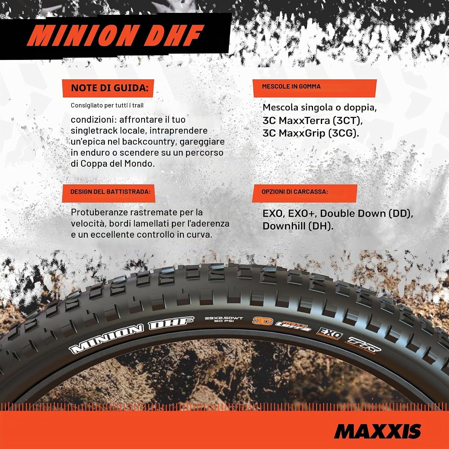 Copertone MAXXIS MINION DHF 29x2.60