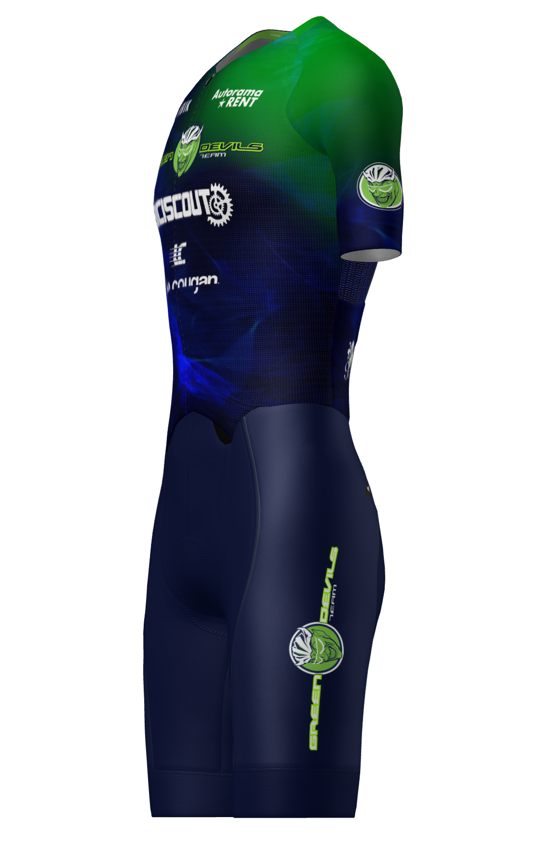Body Ciclismo Aerosuit - Team Green Devils