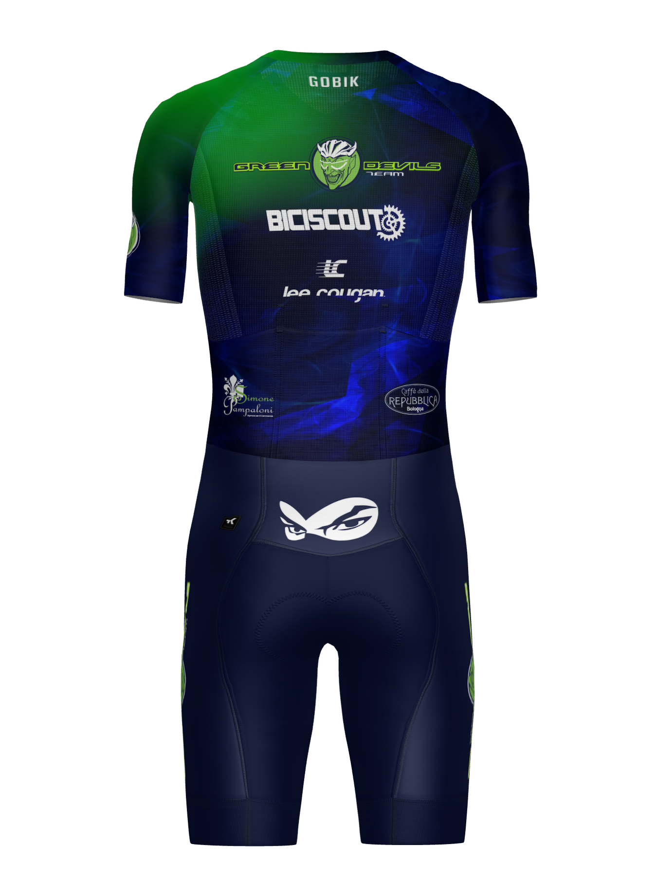 Body Ciclismo Aerosuit - Team Green Devils