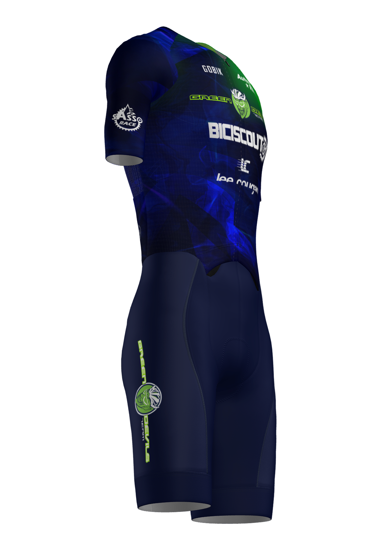 Body Ciclismo Aerosuit - Team Green Devils