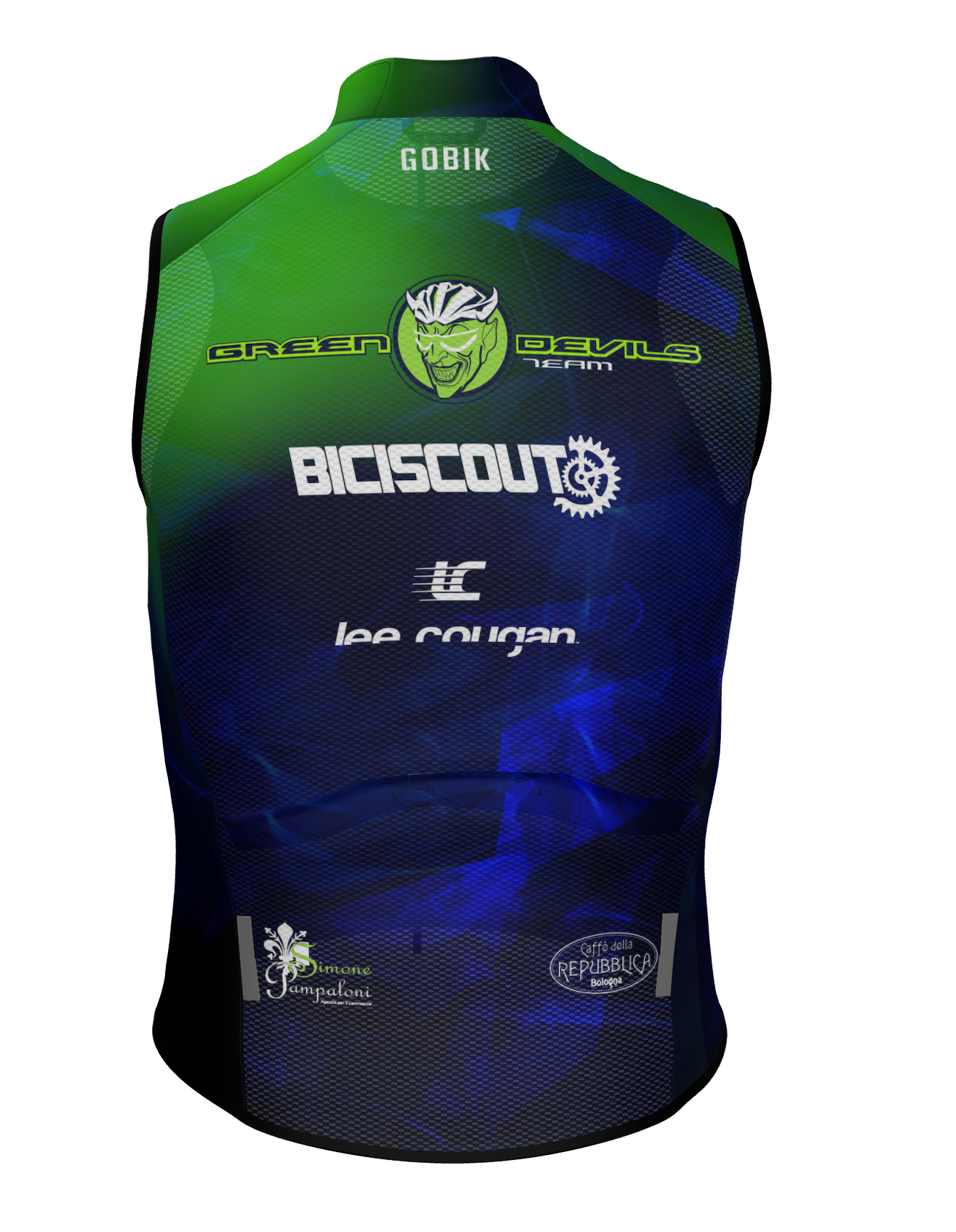 Gilet Ciclismo Plus 2.0 - Team Green Devils