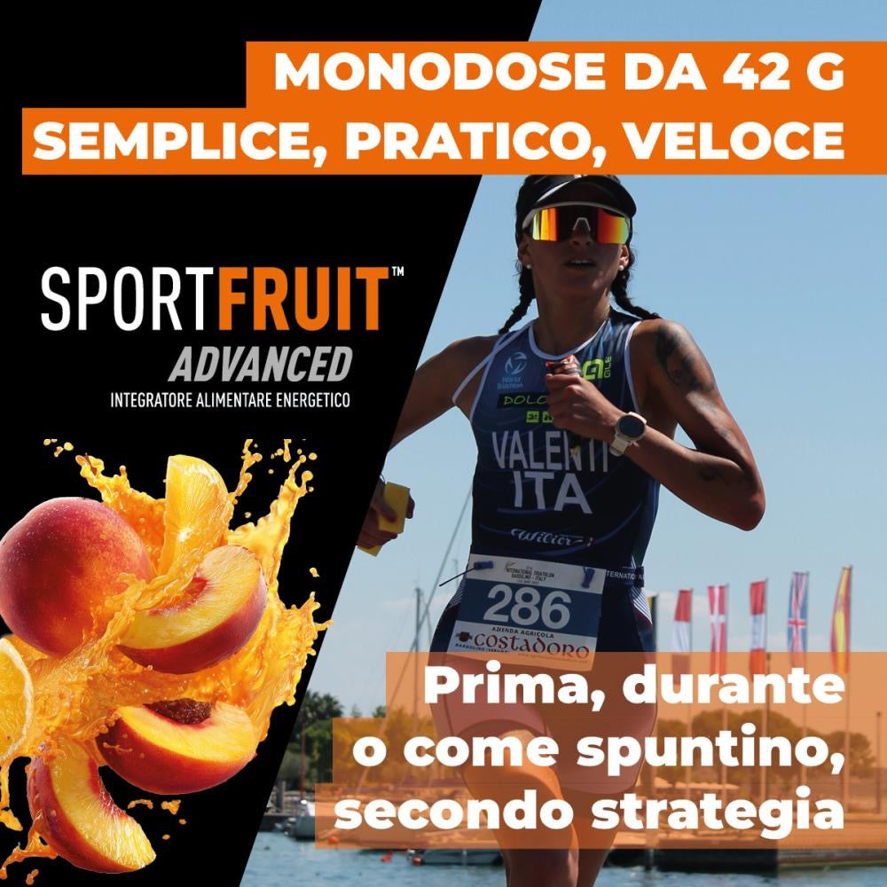 EthicSport Sportfruit Advanced Pesca Arancia