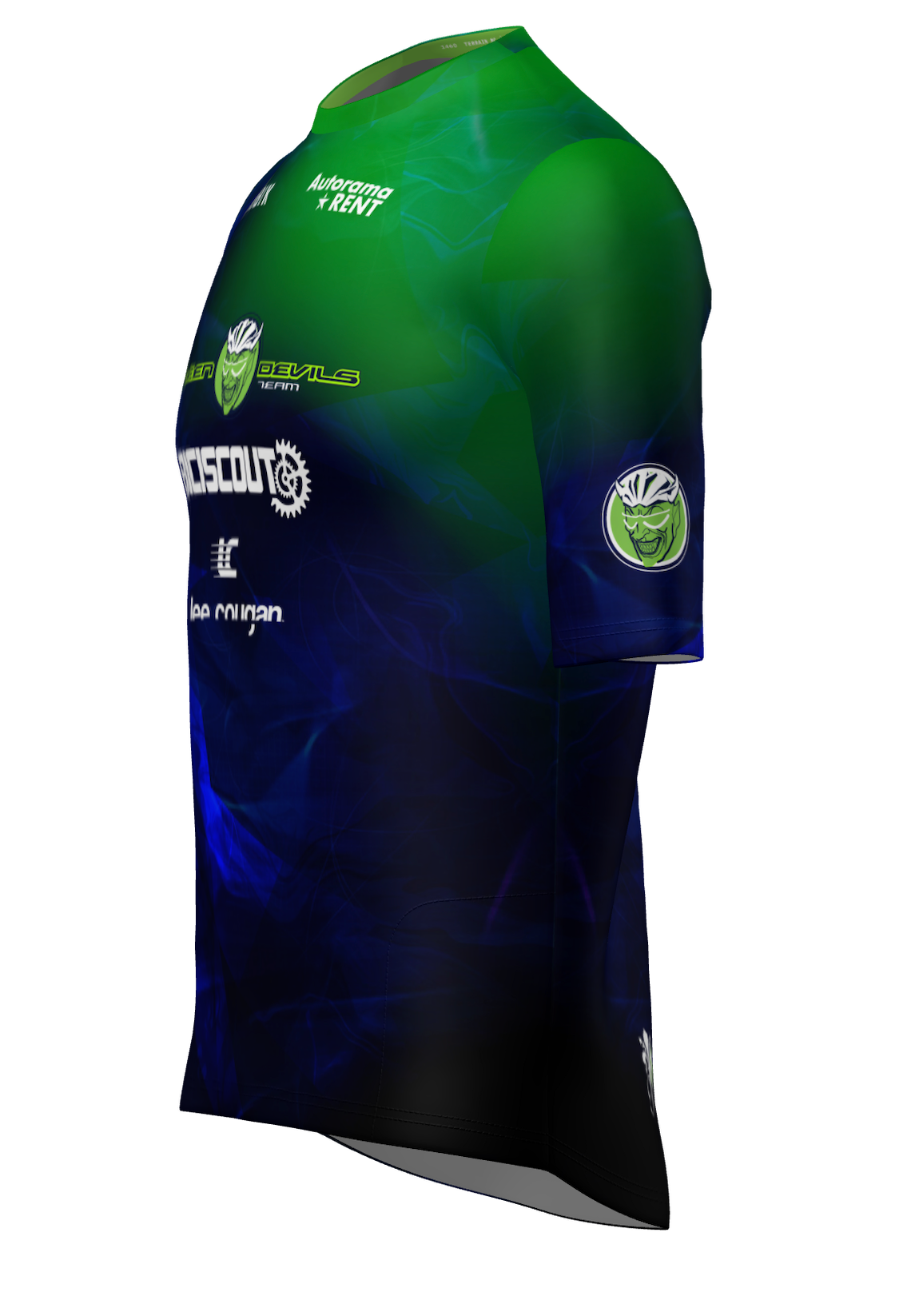 Maglia Ciclismo Estiva Free Ride - Team Green Devils