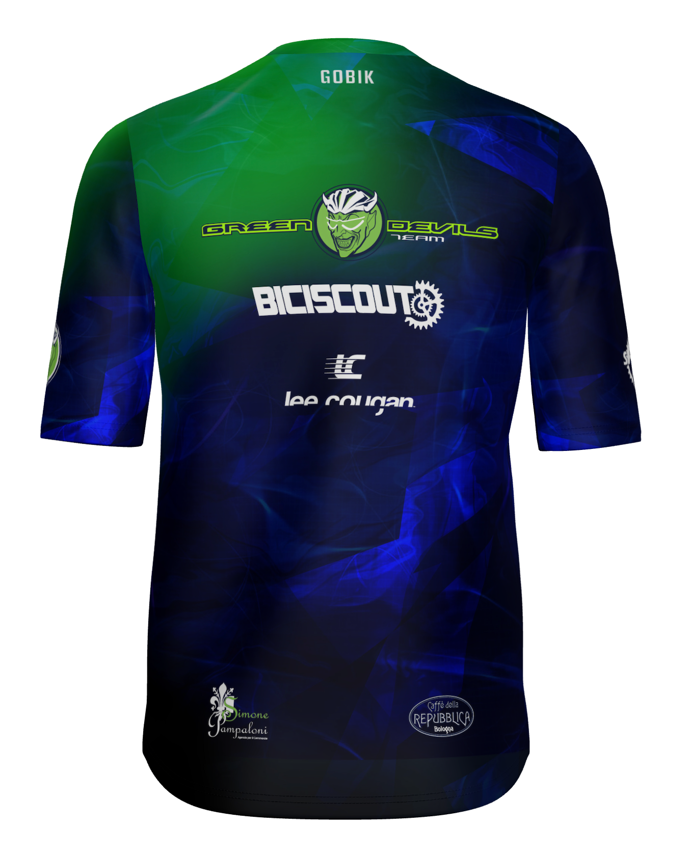 Maglia Ciclismo Estiva Free Ride - Team Green Devils