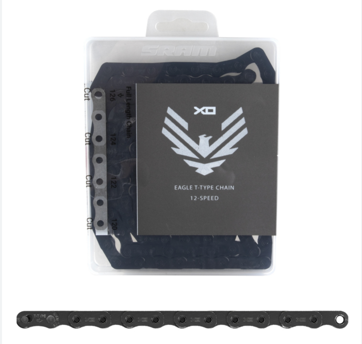 Catena Sram X0 T-Type Eagle 12v 126 maglie