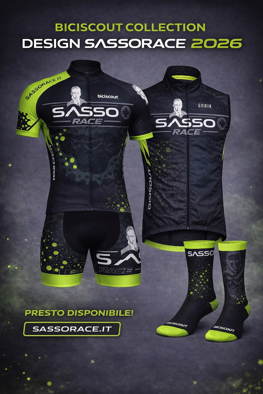 Divisa Ufficiale Sasso Race 2026 | Gobik CX Pro + Absolute K10 | Iscrizione Omaggio