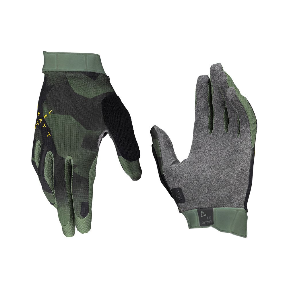 Leatt MTB 1.0 GripR Spinach Gloves