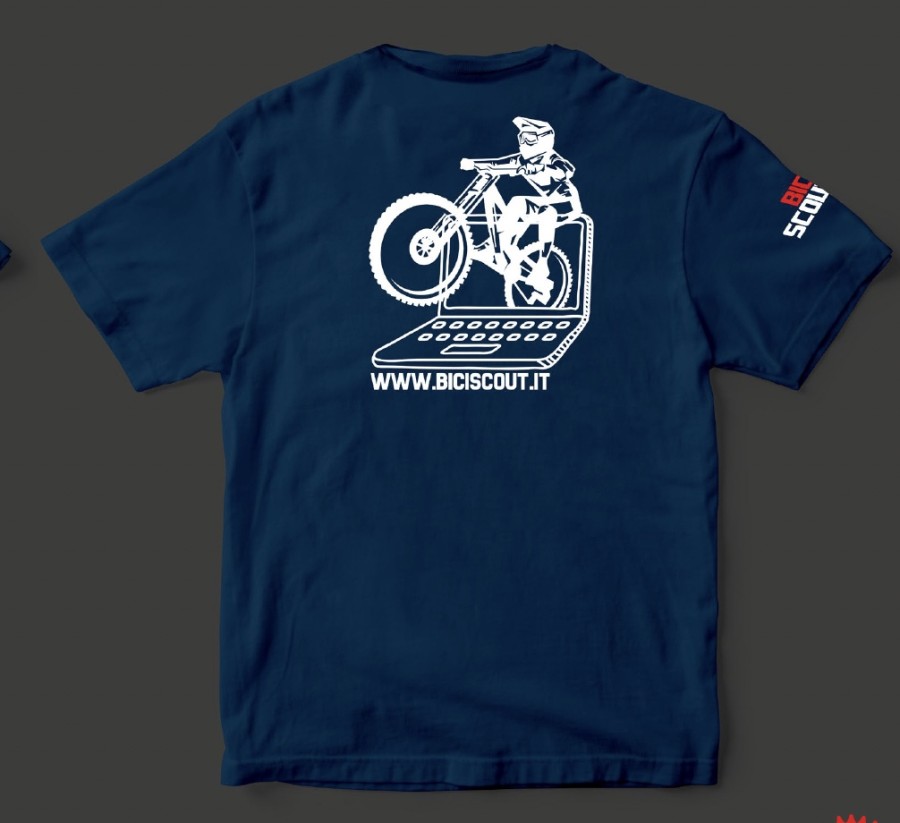 T-Shirt Biciscout IBM Style