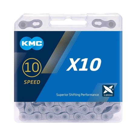 KMC X10 Grey Catena 10v Componenti