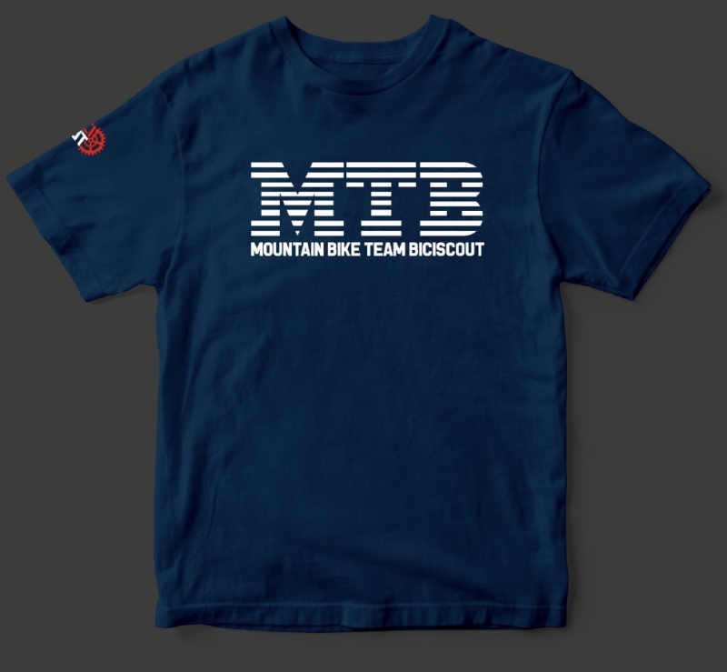 T-Shirt Biciscout IBM Style
