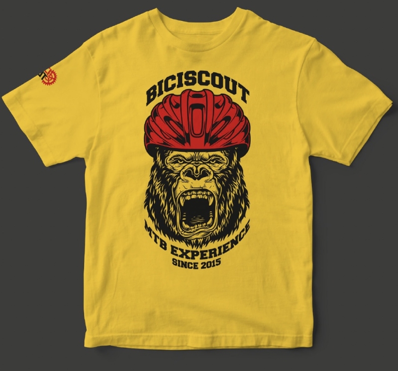 T-Shirt Biciscout Gorillascout
